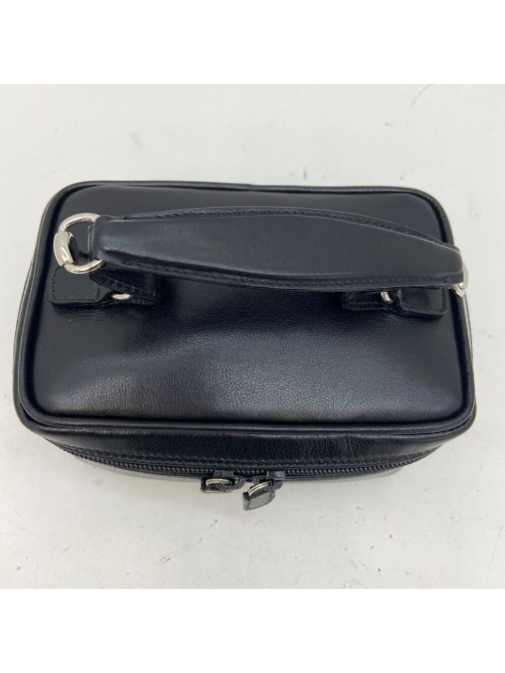 Gucci Horsebit Hand Vanity Pouch Leather Black - Picture 3 of 10